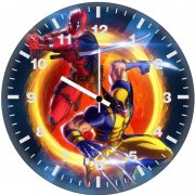 deadpool and wolverine unholy alliance kb wall clock