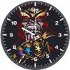 thanos dark minimal d0 wall clock
