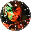 ww84 cosplay girl f1 wall clock