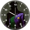 the joker green eyes pb wall clock