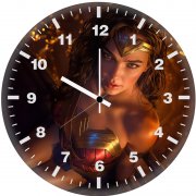 the rise of wonder woman wi wall clock