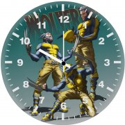 wolverine fearless defender ym wall clock