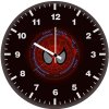 spider man logo qz wall clock