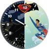 batman vs superman 12k 4u wall clock