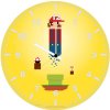 super mario as capsule z8 wall clock