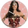 gal gadot wonder woman ready w0 wall clock