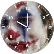 the joker joaquin phoenix art f3 wall clock
