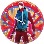 scarlet spider appearance in spider verse movie p3 wall clock