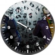 batman and joker c4 wall clock
