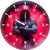 red hood the symbol of danger tj wall clock