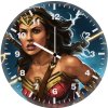wonder woman illustration 4s wall clock