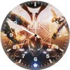 iron man war machine 3s wall clock