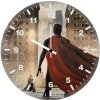 batman vs superman painting wy wall clock