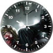 batman bruce wayne 0f wall clock