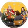 thunderbolts team eating after the win 7d wall clock
