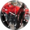 black panther black lives matter tn wall clock