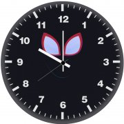miles minimal rb wall clock