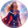artistic menace supergirl 12 wall clock