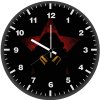wonder woman iconic visage 3z wall clock