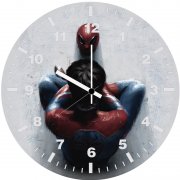 spiderman down ww wall clock