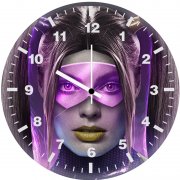 harley quinn artwork 91 wall clock