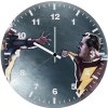 superman vs shazam td wall clock