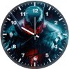 spider man x venom gz wall clock