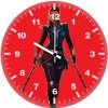 black widow 78 wall clock