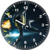 spider mans anti suit 6p wall clock