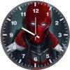 red hood mask pc wall clock