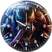 venom artwork ultra hd 8j wall clock