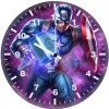 captain america shield and hammer m8 wall clock