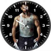 lucky mangione as wolverine k4 wall clock