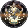 black adam midnight power vb wall clock