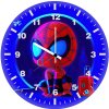 spider man suitcase 58 wall clock