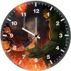 wolverine vs hulk in action tc wall clock