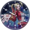 harley quinn baseball r7 wall clock