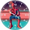 spiderman digital h1 wall clock