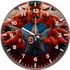 captain america x hulk guardians of justice uo wall clock