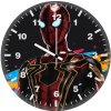 spiderman iron art 1v wall clock
