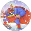 superman x krypto sketch artwork ab wall clock