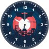 batman minimal illustration 1w wall clock