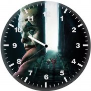 joker folie a deux fan made xn wall clock