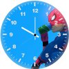 spiderman drink dr wall clock