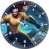 aquaman ready for war 90 wall clock