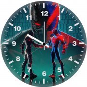 batman beyond and spider man 2099 futuristic justice zt wall clo