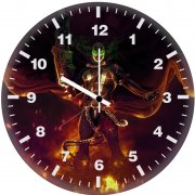 spawn power yj wall clock