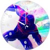 spiderman 2099 spider verse 2 sp wall clock
