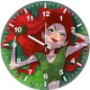 poision ivy cool art s0 wall clock