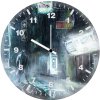 batman x blade runner concept 1a wall clock